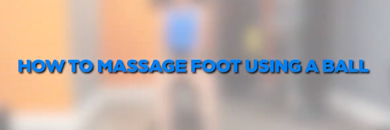 Video Foot Rolling (Plantar Fascia) with Natalie Johnston & Dr. Johnny